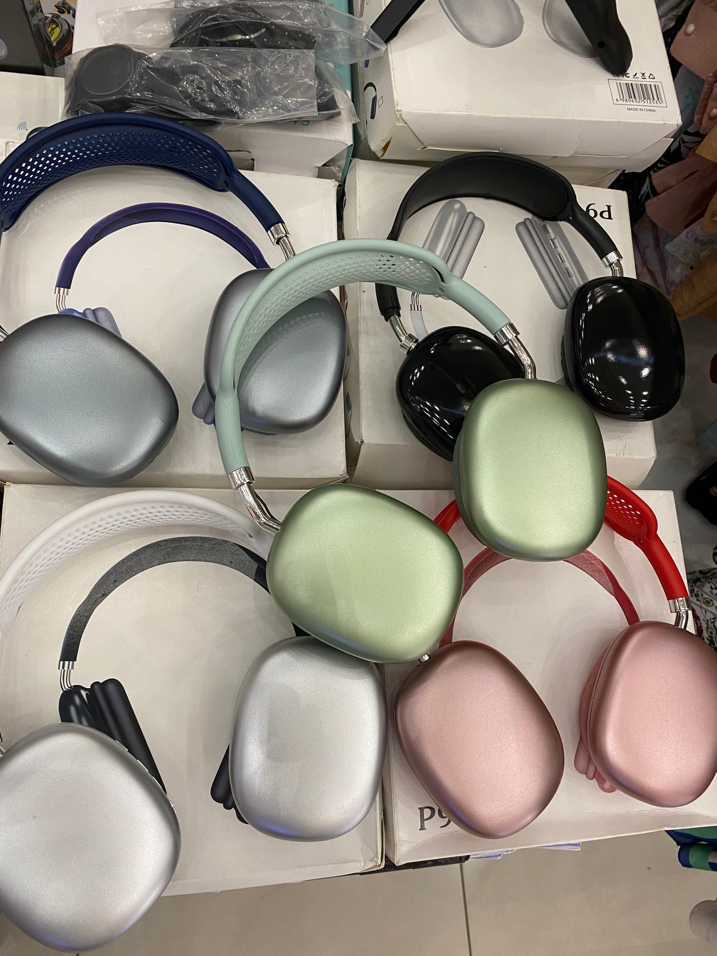 2 P9 Pro max Apple Headphones!