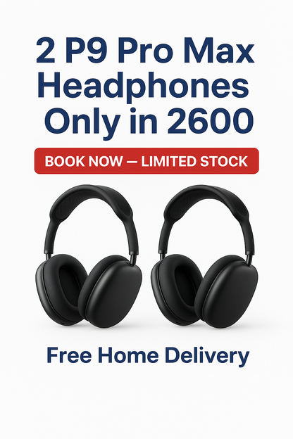 2 P9 Pro max Apple Headphones!