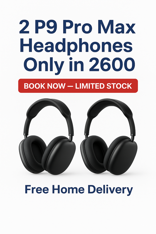 2 P9 Pro max Apple Headphones!