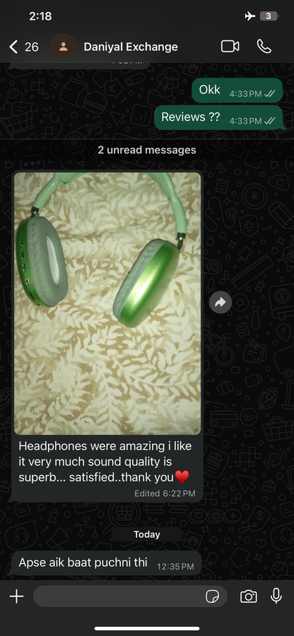 2 P9 Pro max Apple Headphones!